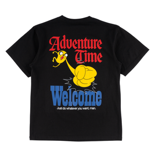 ADVENTURE TIME X WELCOME - Peppermint Butler Boxy Garment-Dyed Tee