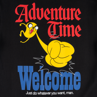 ADVENTURE TIME X WELCOME - Peppermint Butler Boxy Garment-Dyed Tee