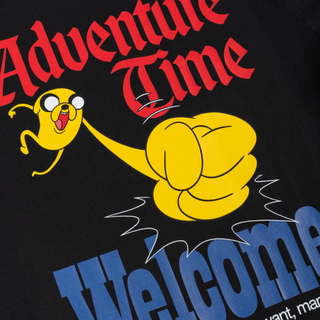 ADVENTURE TIME X WELCOME - Peppermint Butler Boxy Garment-Dyed Tee