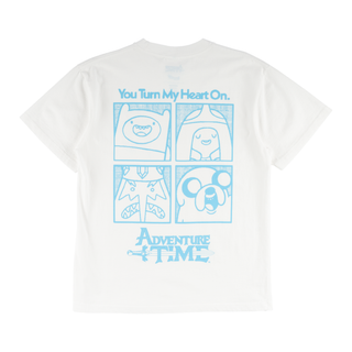 ADVENTURE TIME X WELCOME - Heart On Boxy Garment-Dyed Tee