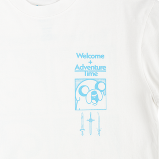 ADVENTURE TIME X WELCOME - Heart On Boxy Garment-Dyed Tee