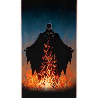 Batman x Welcome - Bat Flames on Popsicle - 8.5"