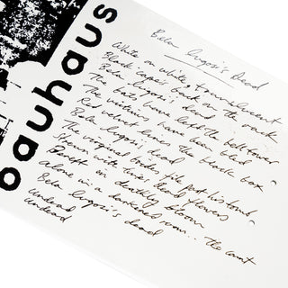 Welcome x Bauhaus - Bela on Gaia - White Dip - 9.6"