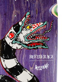 BEETLEJUICE x Welcome - Sandworm on Magic Bullet 2.0 - Purple Stain - 10.5"