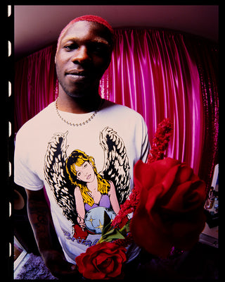 Britney Spears X Welcome - Angel Tee - White