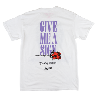Britney Spears X Welcome - Angel Tee - White
