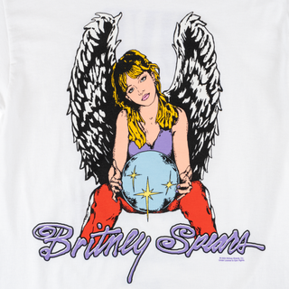 Britney Spears X Welcome - Angel Tee - White