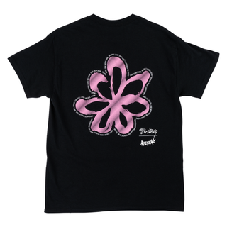 Britney Spears X Welcome - Flower tee - Black