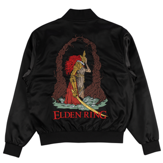 ELDEN RING X WELCOME - Malenia Embroidered Satin Souvenir Jacket