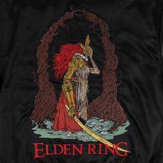 ELDEN RING X WELCOME - Malenia Embroidered Satin Souvenir Jacket