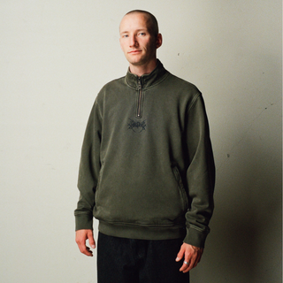 Gouge Embroidered Quarter Zip