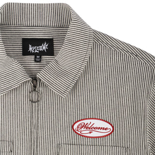 Garage Boxy Oxford Zip Shirt