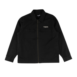 Paladin Twill Zip Work Shirt w/Back Patch