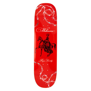 Ryan Townley Cowgirl on Enenra - Red/Silver Foil - 8.5"