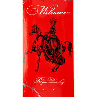 Ryan Townley Cowgirl on Popsicle - Red/Silver Foil - 8.25"