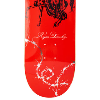 Ryan Townley Cowgirl on Popsicle - Red/Silver Foil - 8.25"