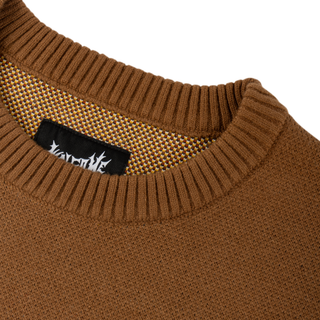Lamby Knit Sweater - Brown