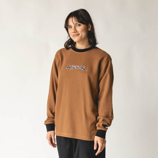 Breakdown L/S Embroidered Thermal - Brown