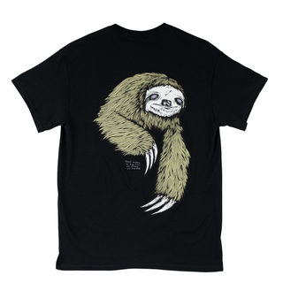 Sloth Tee - Black/Sage