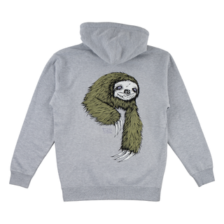 Sloth Pullover Hoodie - Heather/Sage