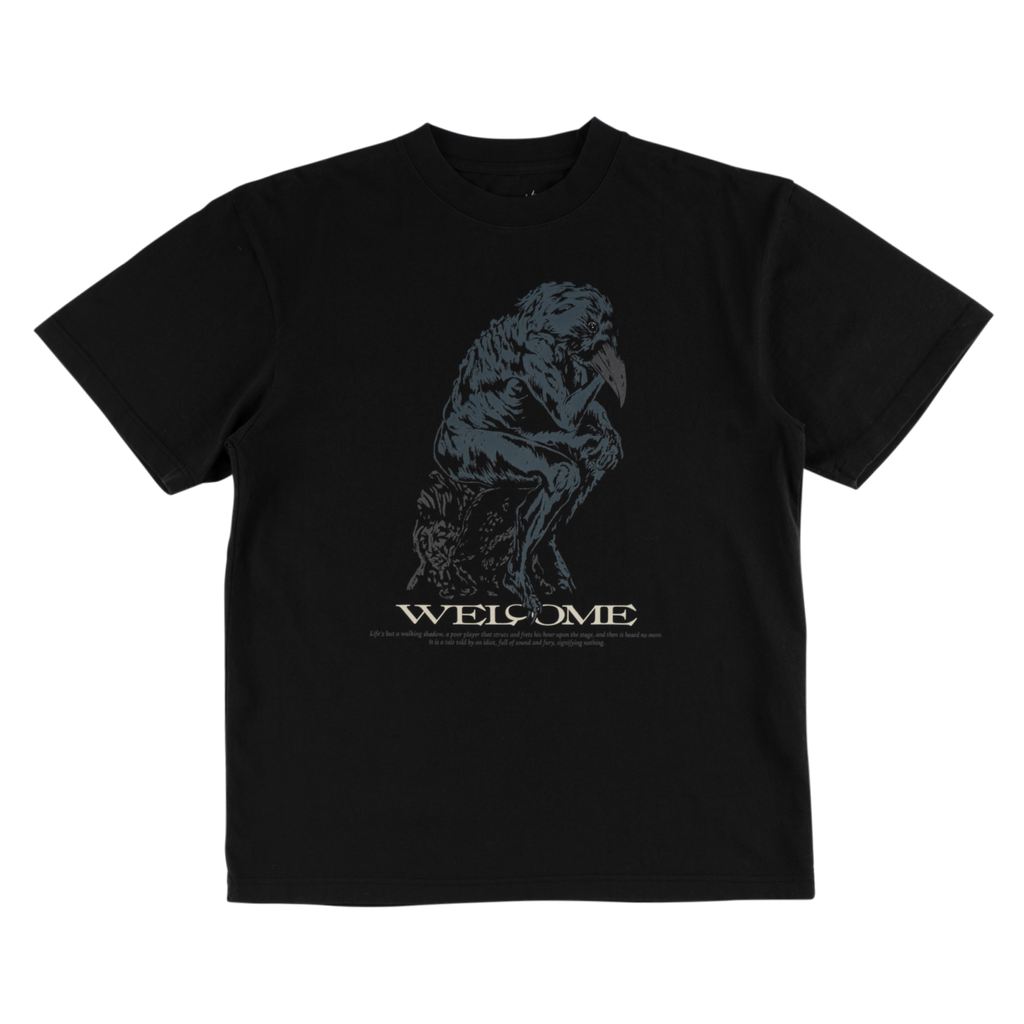 Crinker Boxy Garment-Dyed Tee – Welcome Skateboards