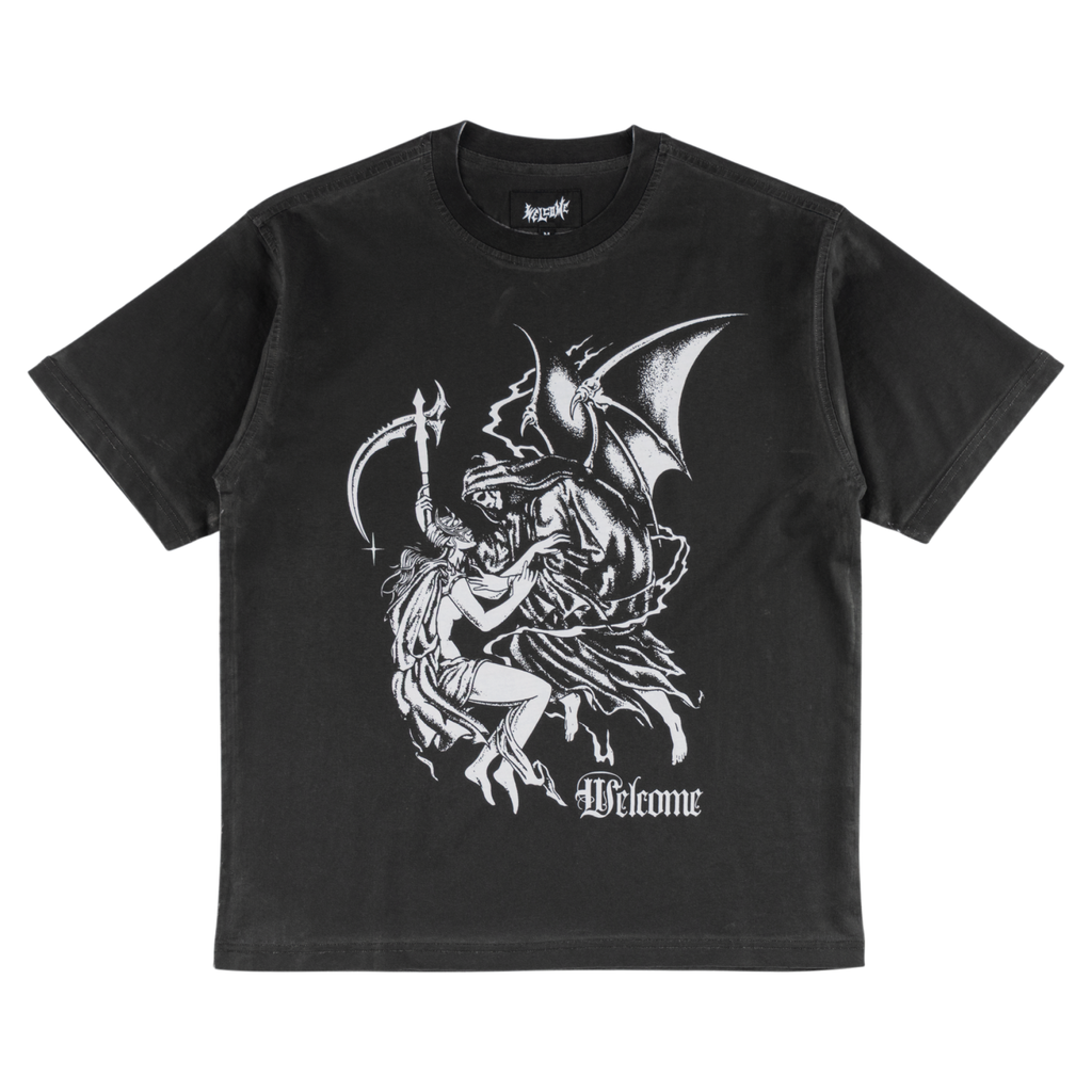 Archangel Overprint Tee – Welcome Skateboards