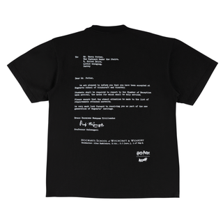 HARRY POTTER X WELCOME - Acceptance Boxy Garment-Dyed Tee
