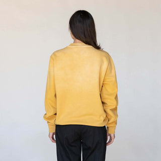 Vamp Sun Fade Pigment-Dyed Crew - Mineral Yellow