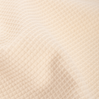 Phantom Embroidered Waffle-Knit Tee - Bone