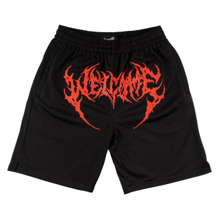 Fang Mesh Shorts - Black