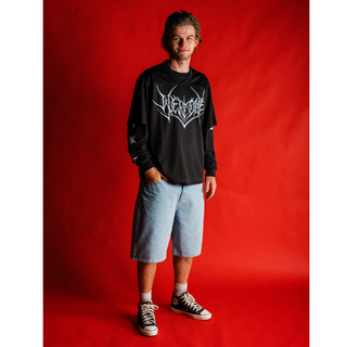 Linger Baggy Denim Shorts