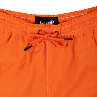 Vortex Contrast Stitch Nylon Shorts - Puffin