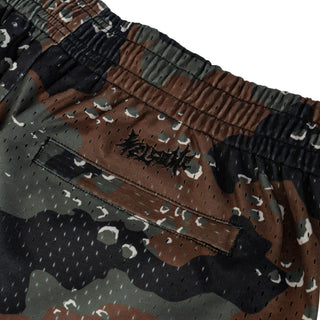 Barb Mesh Shorts- Timber