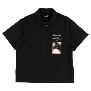 Dark Age Twill Work Shirt W/Patches