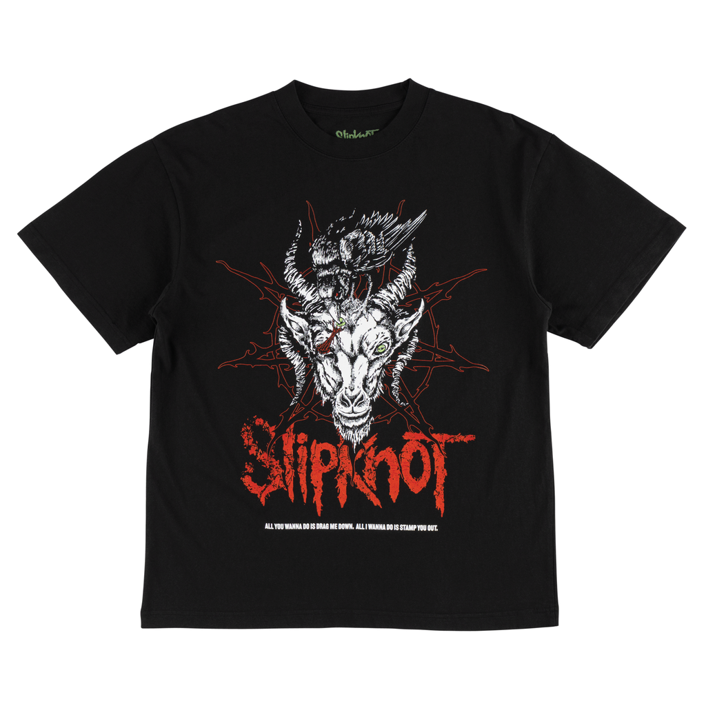 SLIPKNOT X WELCOME - Spit It Out Boxy Garment-Dyed Tee – Welcome
