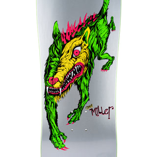 Chris Miller Beast on Crossbone - Metallic Silver - 10.0"