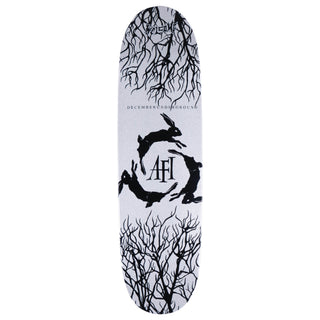 AFI X WELCOME - December Underground on Son of Boline - White Glitter - 8.8"