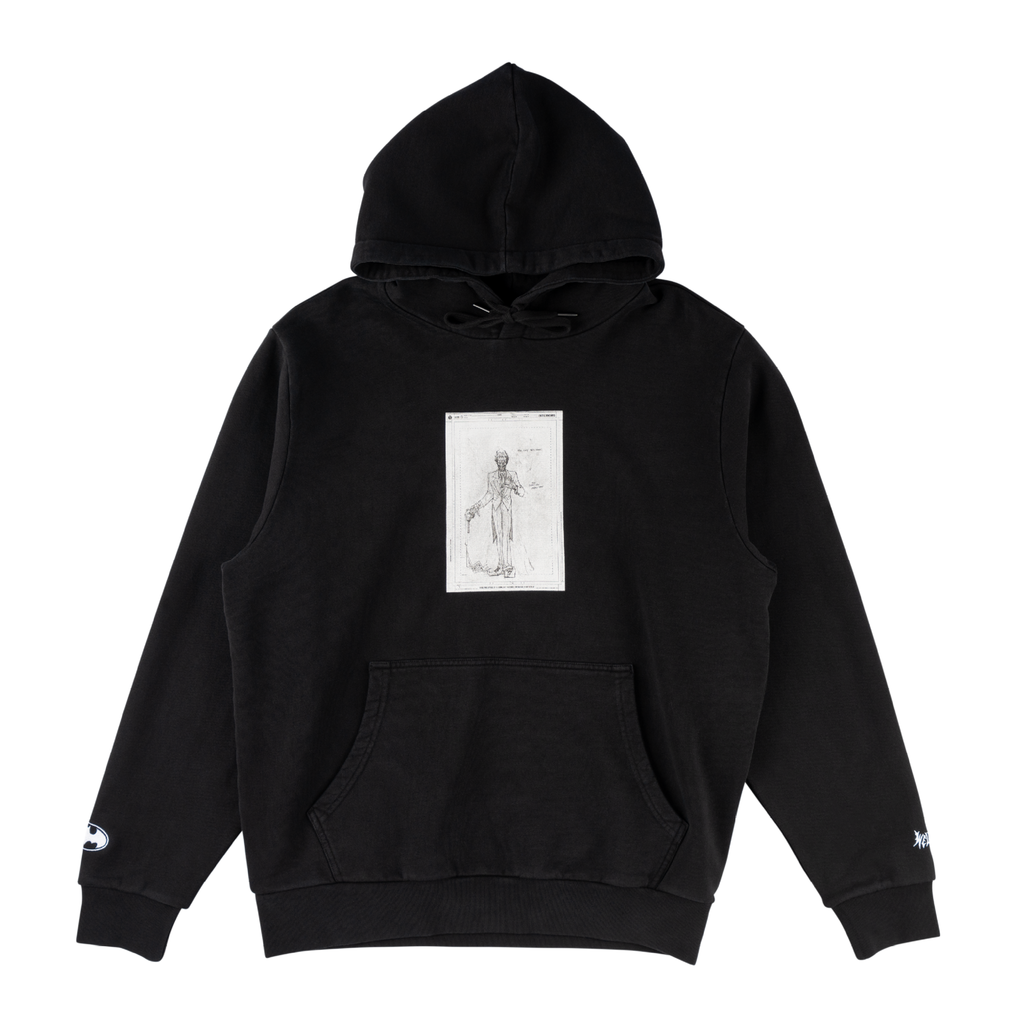 Batman x Welcome - Devil Horns Pigment-Dyed Hoodie – Welcome Batman x Welcome - Devil Horns Pigment-Dyed Hoodie – Welcome