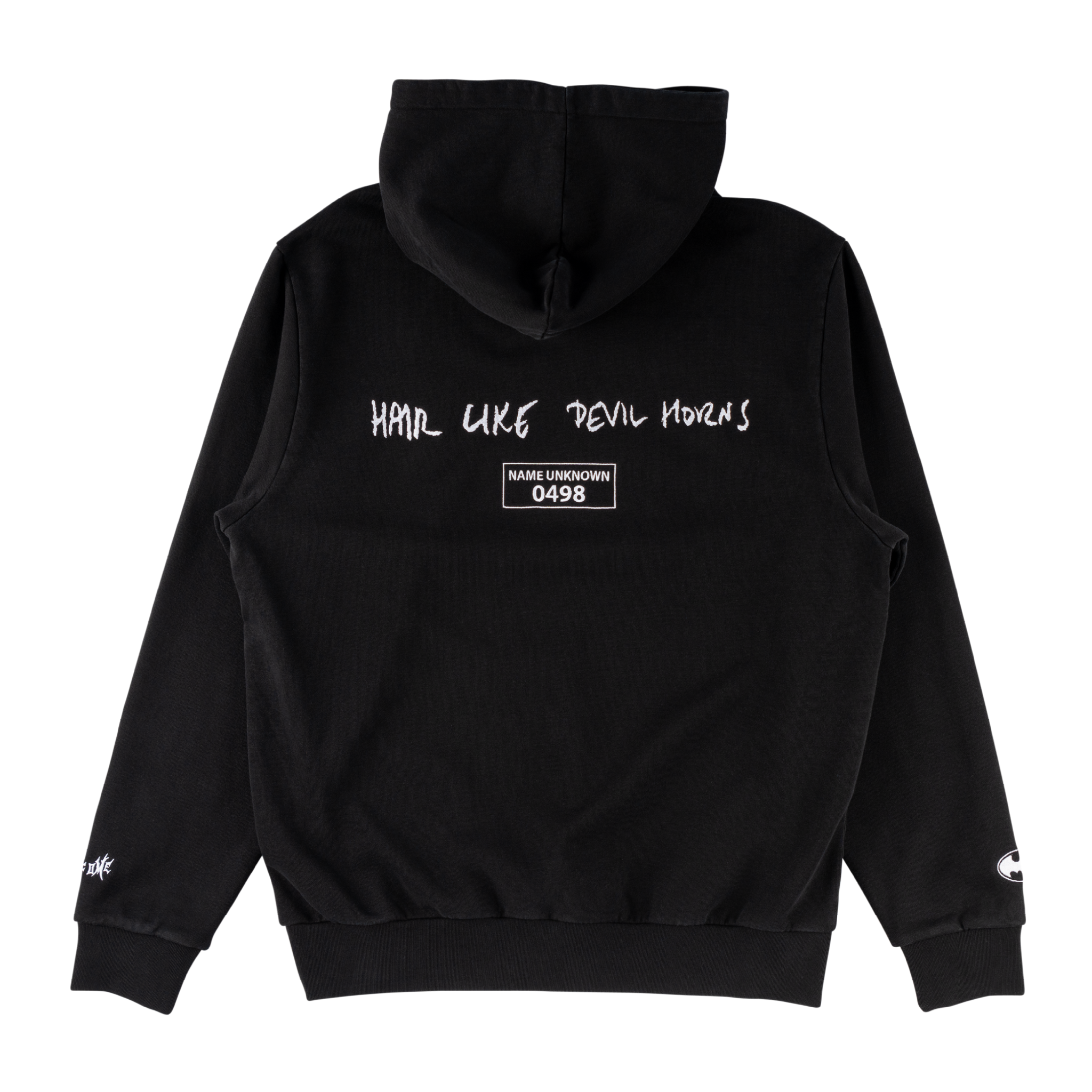 Batman x Welcome - Devil Horns Pigment-Dyed Hoodie – Welcome Batman x Welcome - Devil Horns Pigment-Dyed Hoodie – Welcome