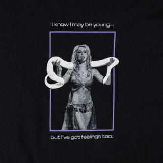 Britney Spears X Welcome - Princess Tee - Black