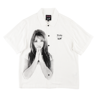 Britney Spears X Welcome - Rayon Photo Shirt - White