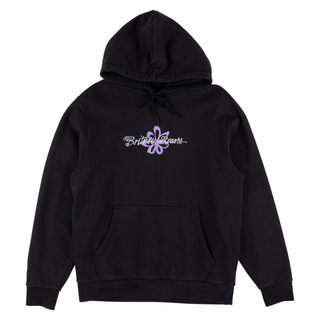 Britney Spears X Welcome - Flower Pigment-Dyed Hoodie - Black
