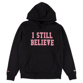 Britney Spears X Welcome - Believe Pigment-Dyed Hoodie - Black