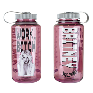Britney Spears X Welcome - Work Bitch Nalgene Bottle - Pink
