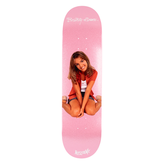 Britney Spears X Welcome - Baby One More Time on Popsicle - Pink Glitter - 8.25"