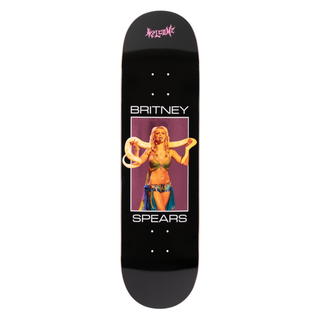 Britney Spears X Welcome - Snake on Popsicle - Black/Pink Foil - 8.5"