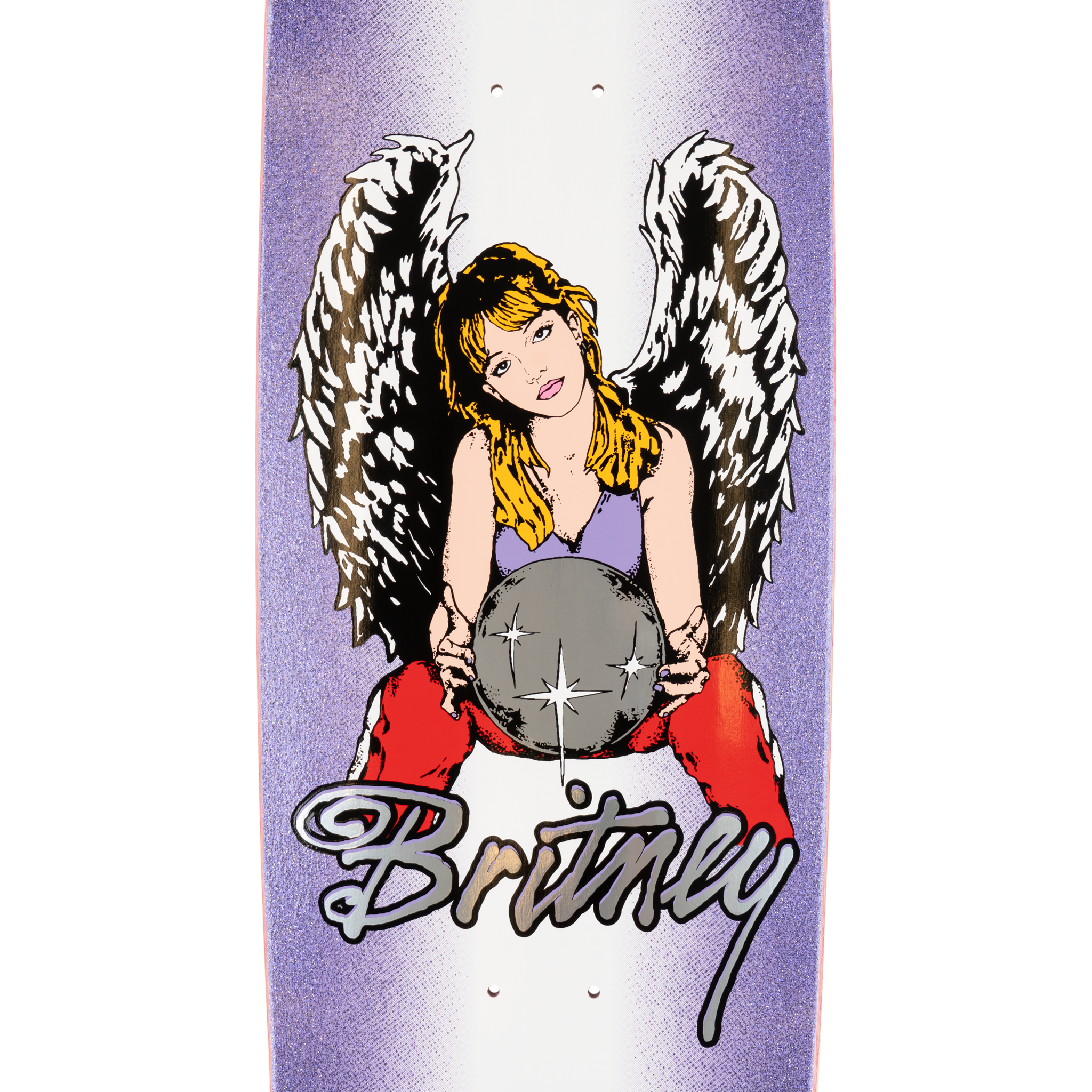 Britney Spears X Welcome - Angel on Boline 2.0 - Purple/White Britney Spears X Welcome - Angel on Boline 2.0 - Purple/White