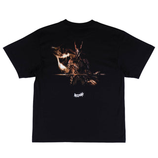 DARK SOULS X WELCOME - Black Knight Boxy Garment-Dyed Tee