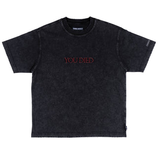 DARK SOULS X WELCOME - You Died Distressed Tee