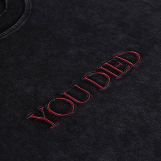 DARK SOULS X WELCOME - You Died Distressed Tee